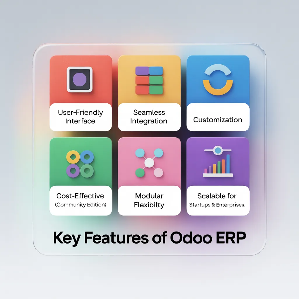 Key feature of odoo