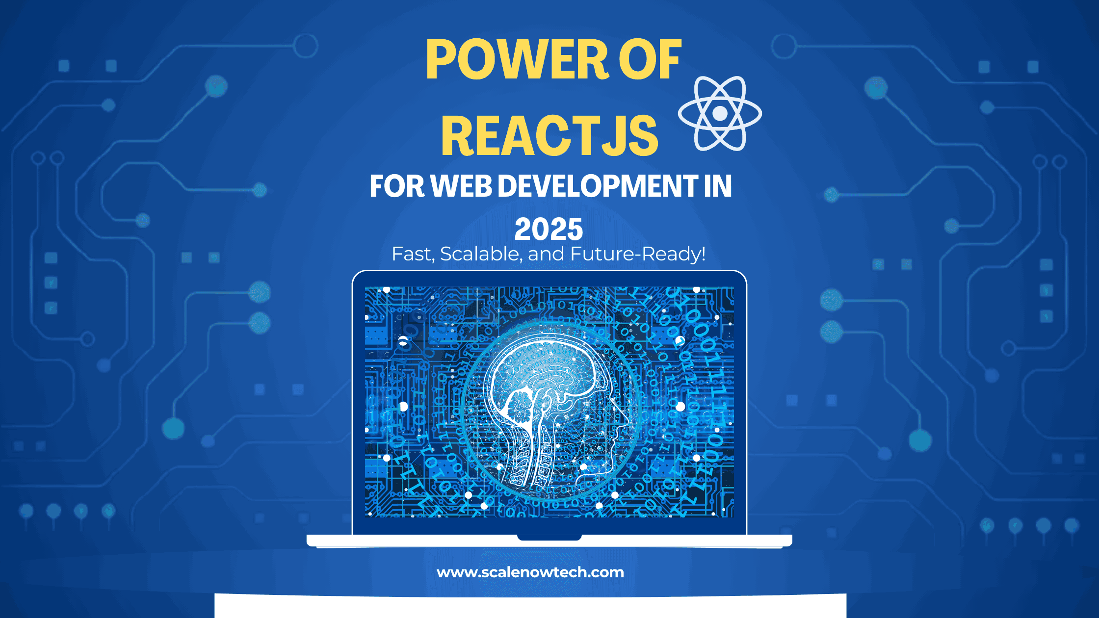 Power of ReactJS for Web Development in 2025