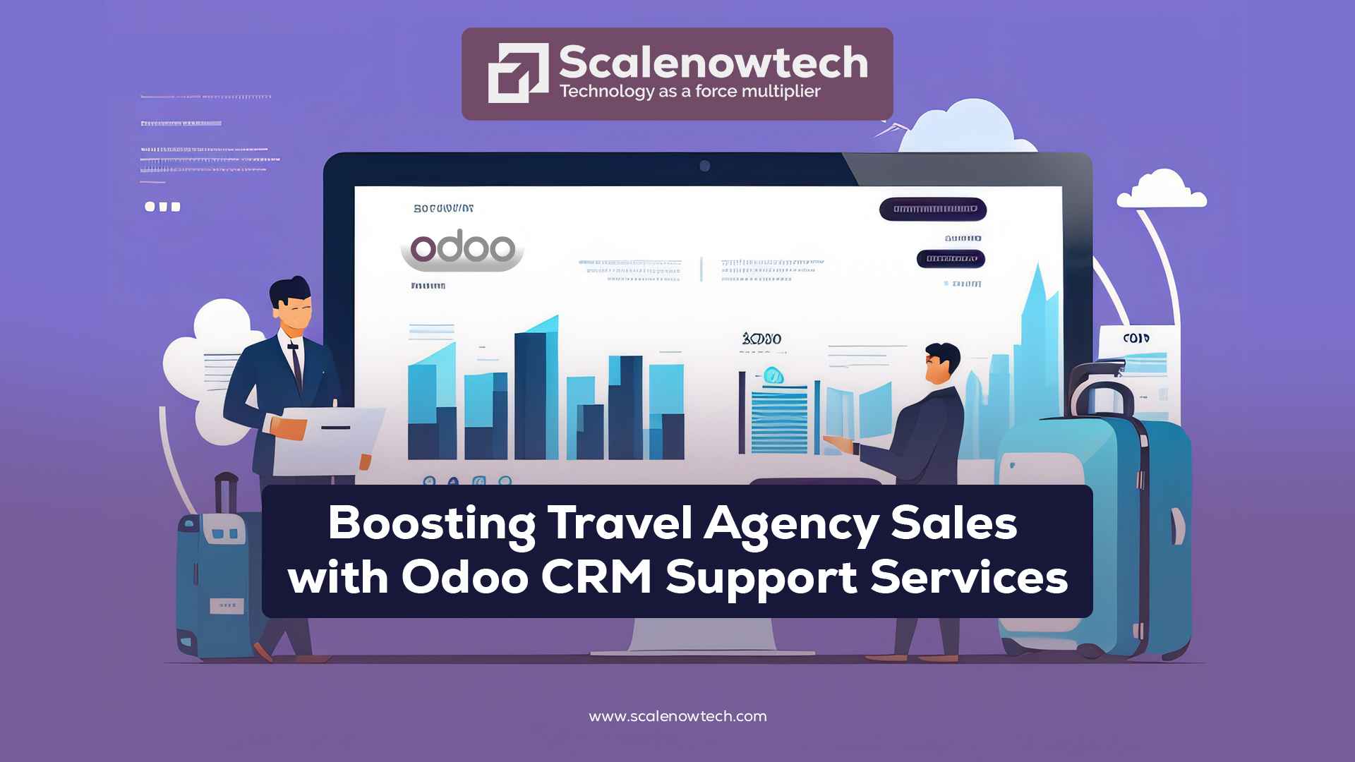 Travel Agency Sales with Odoo CRM Support Services